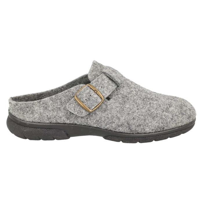 Men's Wide Fit DB Skyfall Mule Buckle Slippers