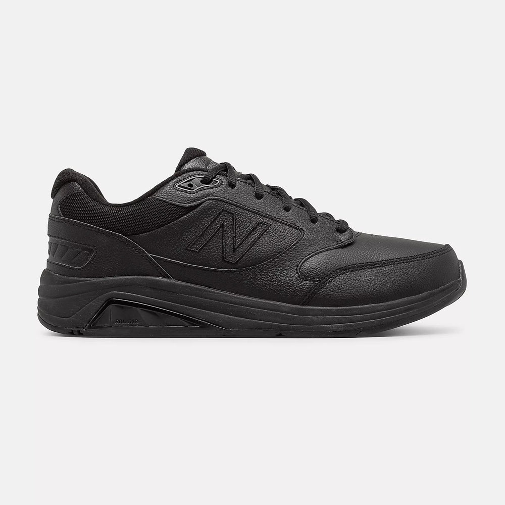 Mens Wide Fit New Balance MW928BK3 Black Walking Sneakers